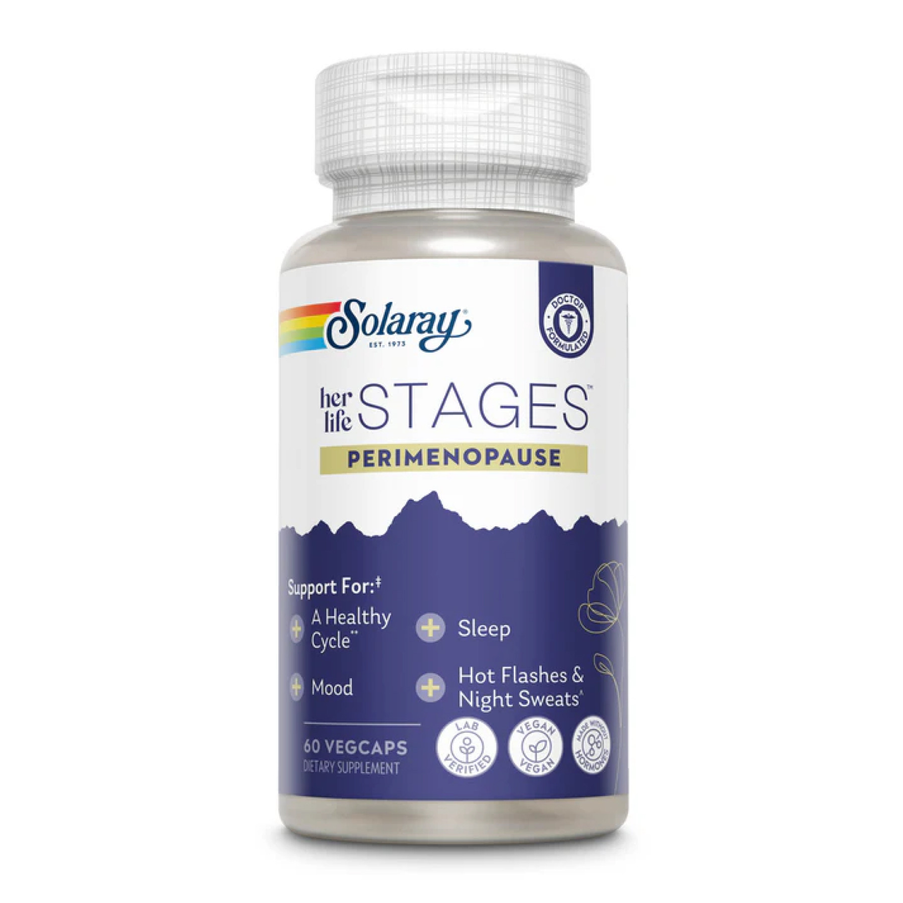 Капсули Solaray Womens Health Perimenopause - 60 vcaps (До 10.25) 2023-10-5096