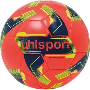 М'яч футбольний Uhlsport ULTRA LITE SOFT 290 оранжево-синьо-жовтий 1001724 01 1001724-01