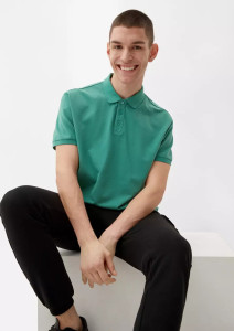 Поло 2112089.7344 Q/S by s.Oliver M Зелений 2112089.7344