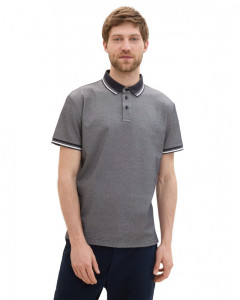Поло Polo Shirt 1041795ХХ10668 Tom Tailor L Темно-синій 1041795ХХ10668