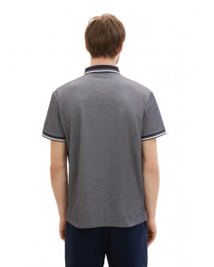 Поло Polo Shirt 1041795ХХ10668 Tom Tailor L Темно-синій 1041795ХХ10668