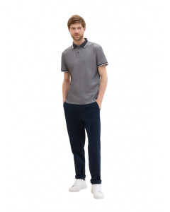 Поло Polo Shirt 1041795ХХ10668 Tom Tailor L Темно-синій 1041795ХХ10668