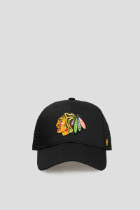 Бейсболка 47 Brand CHICAGO BLACKHAWKS BRANSON MES H-BRANS04CTP-BK