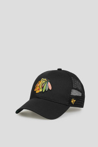 Бейсболка 47 Brand CHICAGO BLACKHAWKS BRANSON MES H-BRANS04CTP-BK