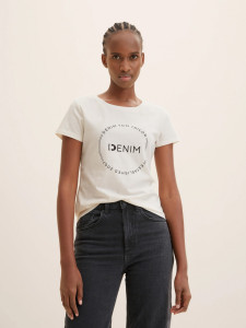 Футболка 1035361-10348 Tom Tailor M Білий 1035361-10348