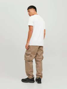 Футболка JCOHUNT TEE SS CREW NECK LN 12228391-White Jack&Jones L Білий 12228391-WHITE