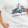 Футболка JCOHUNT TEE SS CREW NECK LN 12228391-White Jack&Jones L Білий 12228391-WHITE