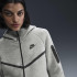 Толстовка жіноча Nike Sportswear Windrunner Tech Fleece Grey HV6747-063