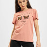 Футболка ONLKITA LIFE REG S/S BUTTERFLY BOX JRS 15235745-Desert Sand-Print: CHANGE ONLY S Персиковий 15235745-DESERT SAND-PRIN