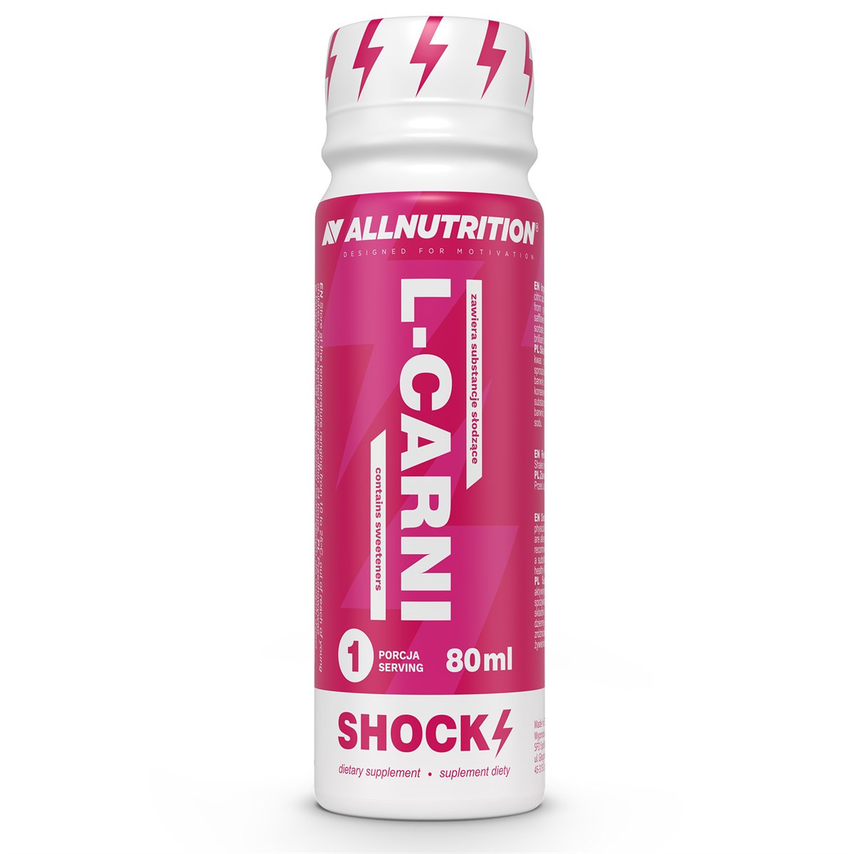 Капсули L-CARNI Shock Shot - 80ml 100-21-1381617-20