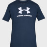 Футболка чоловіча Under Armour Sportstyle Logo Ss Black 1329590-408 1329590-408