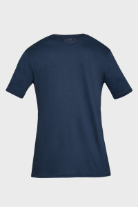 Футболка чоловіча Under Armour Sportstyle Logo Ss Black 1329590-408 1329590-408