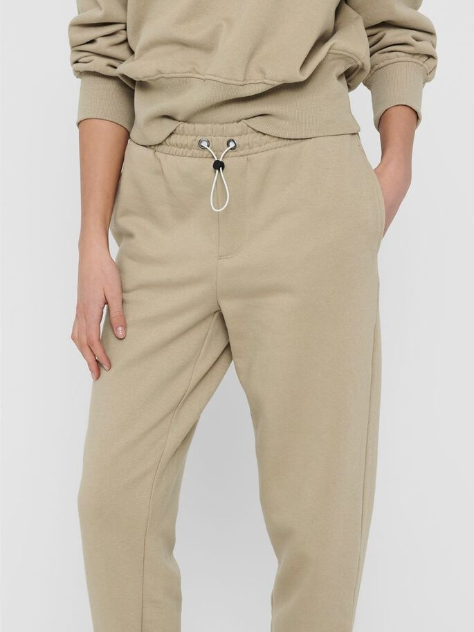 Штани ONLGIA LONG PANTS SWT 15229729 Silver Mink ONLY M Світло-коричневий 15229729SilverMink