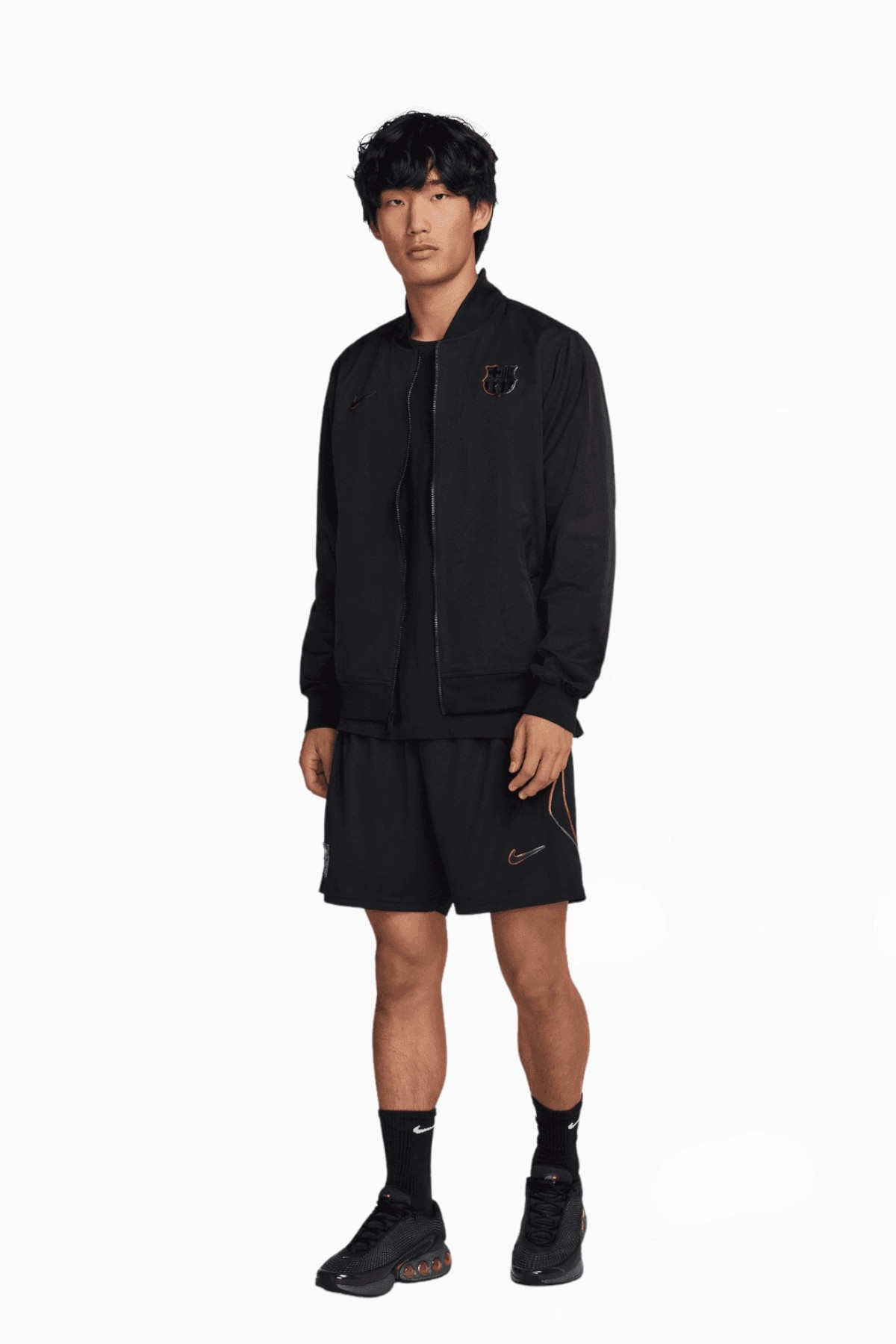 Олімпійка чоловіча Nike Fcb Mnsw Spewvnul Bombr Black FV3672-010