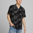 Сорочка пляжна JORCOCO RESORT SHIRT SS BLK 12187990 Black Jack&Jones L Чорний 12187990Black