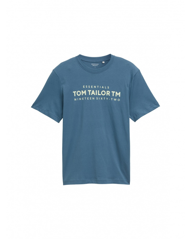 Футболка MEN'S T-SHIRT 1045631-36985 Tom Tailor L Синій 1045631-36985