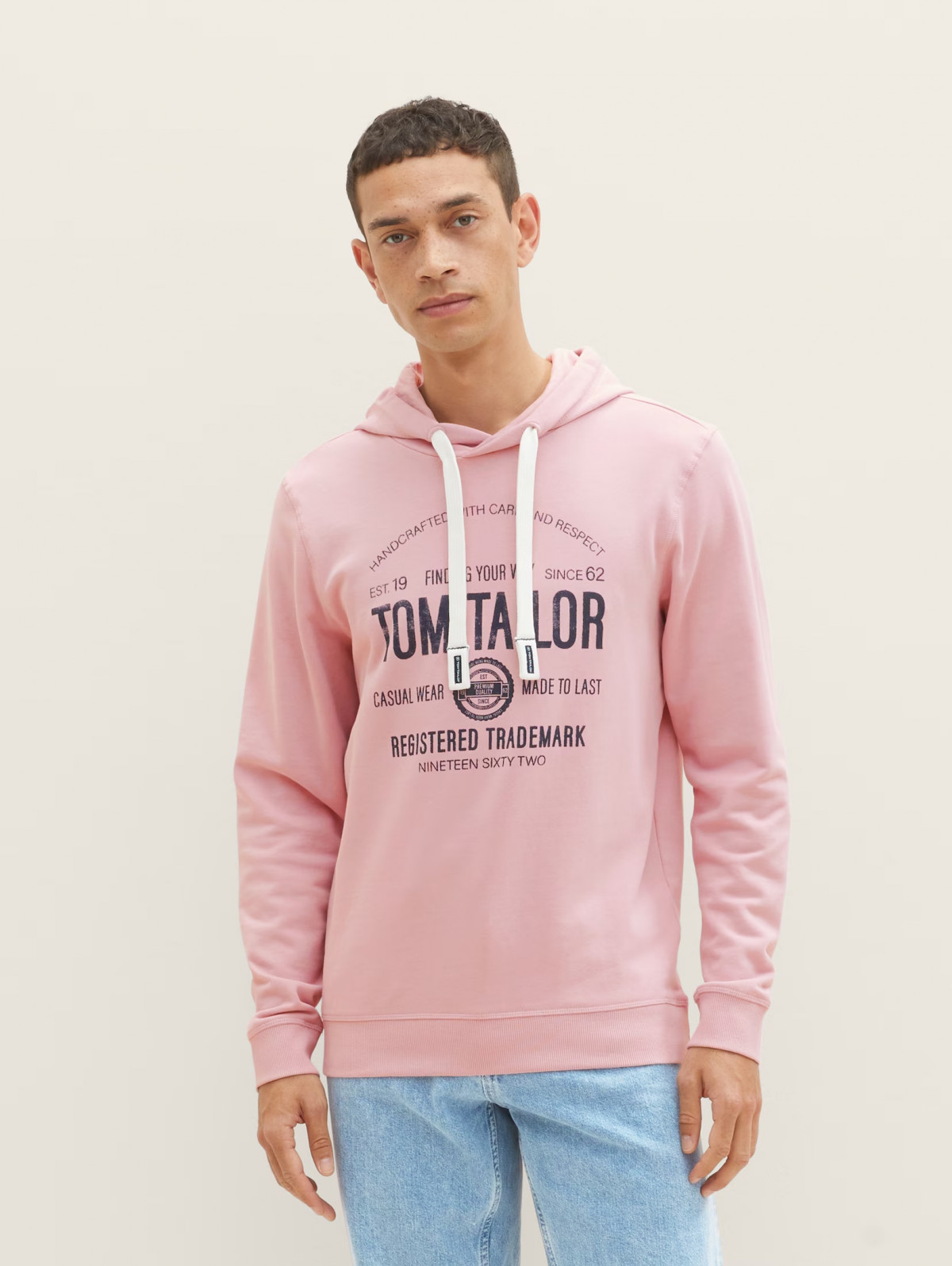 Худі 1038605-11055 Tom Tailor L Розовий 1038605-11055