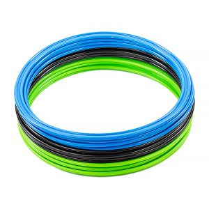 Кільця спортивні 12 шт (4 Сині+4 Зелені+4 Чорні) AVK3-463-302-001