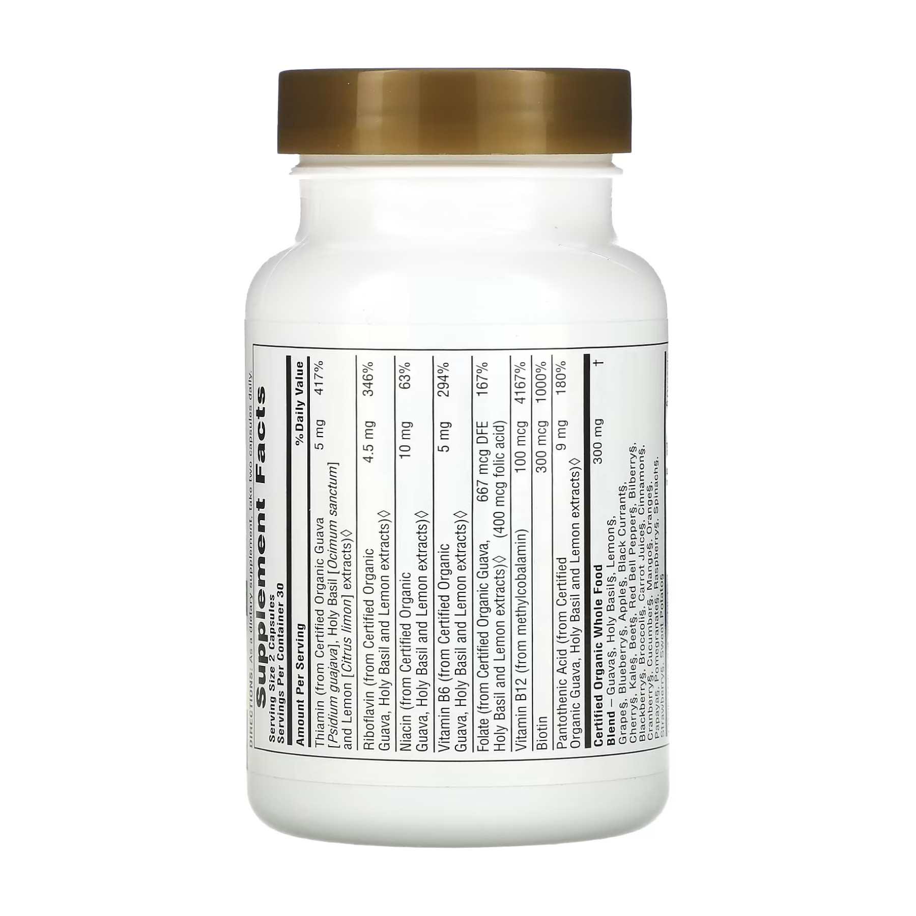 Капсули Nature's Plus Sourse of Life Garden B-Complex - 60 caps 2023-10-2371