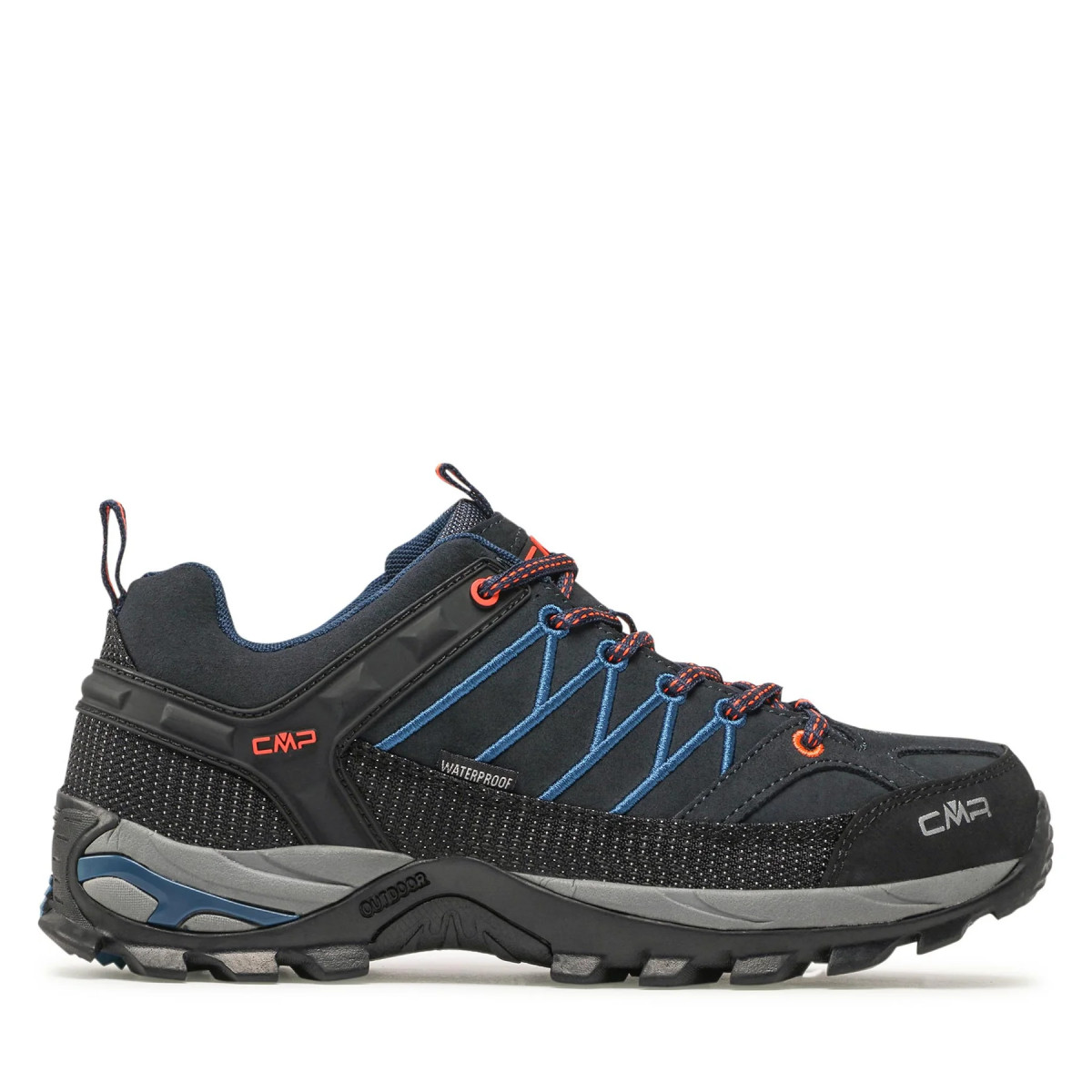 Кросівки RIGEL LOW TREKKING SHOES WP 3Q13247-27NM CMP 46 Чорний 3Q13247-27NM
