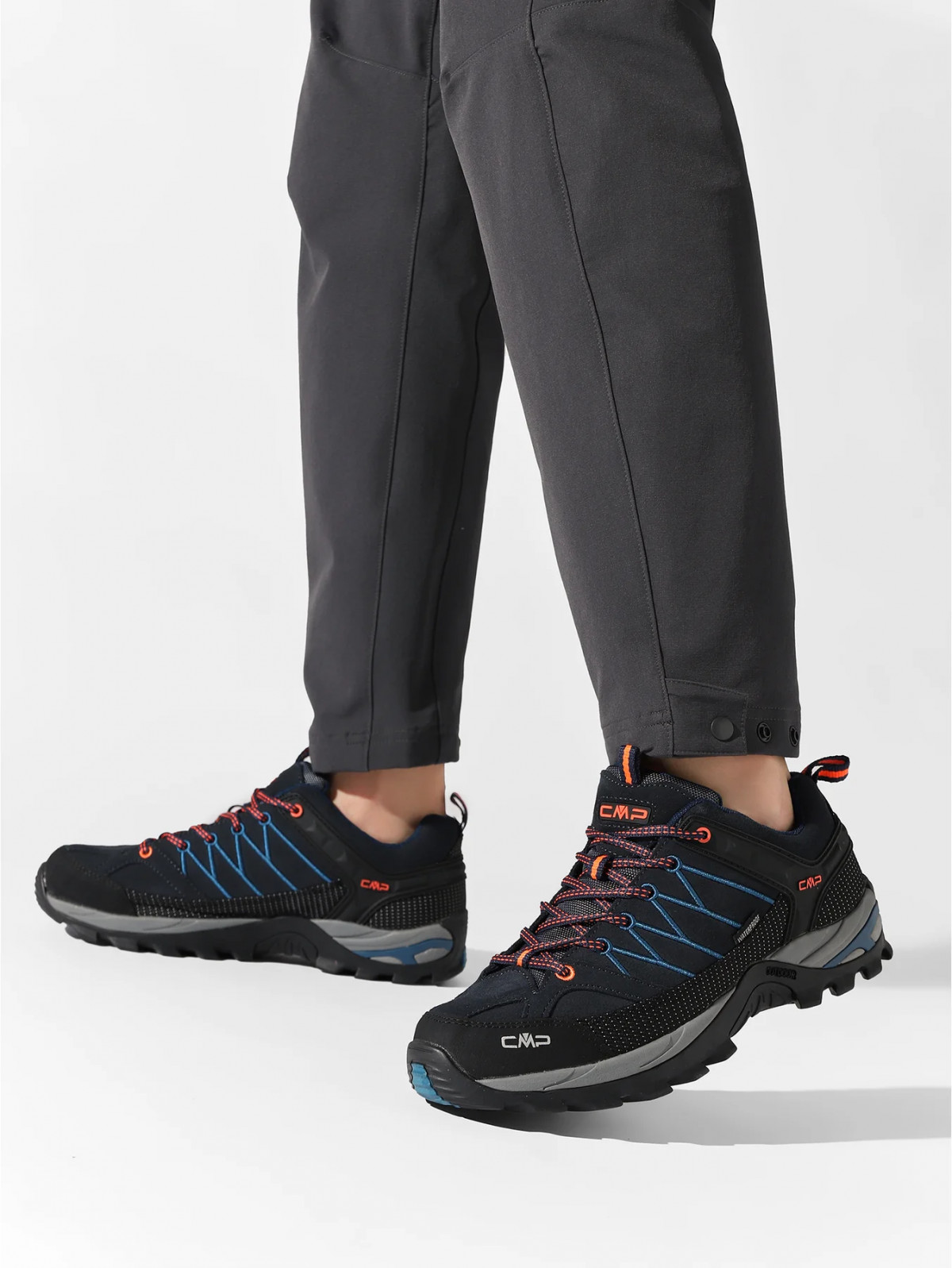 Кросівки RIGEL LOW TREKKING SHOES WP 3Q13247-27NM CMP 46 Чорний 3Q13247-27NM