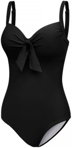Купальник закритий для жінок Aqua Speed ELENA 61184 чорний Жін 38 624-01