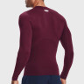 Лонгслів UA HG Armour Comp LS бордовий Чол LG 1361524-609