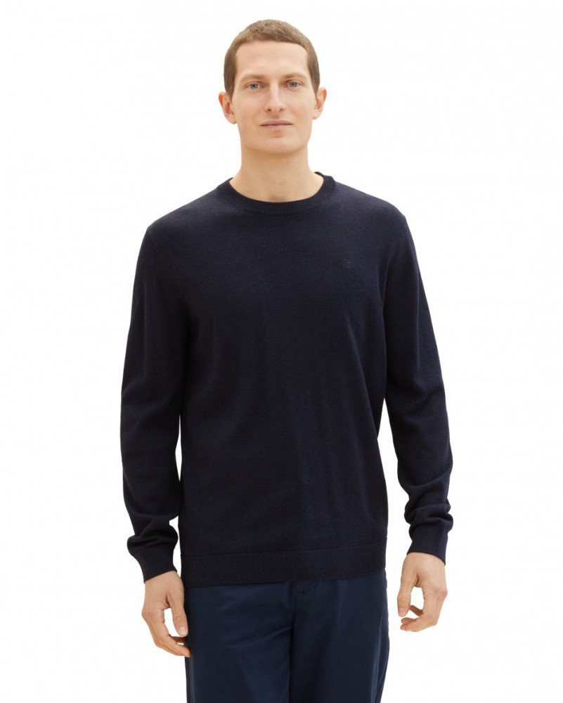 Кофта NOS 1038426-13160 Tom Tailor M Темно-синій 1038426-13160