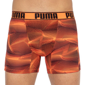 Труси-боксери Puma ACTIVE BOXER PRINT 2P синій, помаранчевий Чол M 501010001-030
