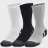 Шкарпетки UA Performance Tech 3pk Crew сірий Уні LG 1379512-011