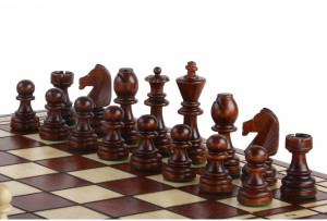 Шахи MADON Турнірні інтарсія №8 коричневий, бежевий Уні 54х54см арт MD98 MD98