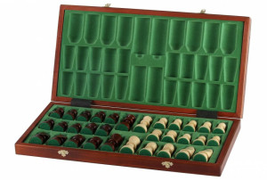 Шахи MADON Турнірні інтарсія №8 коричневий, бежевий Уні 54х54см арт MD98 MD98