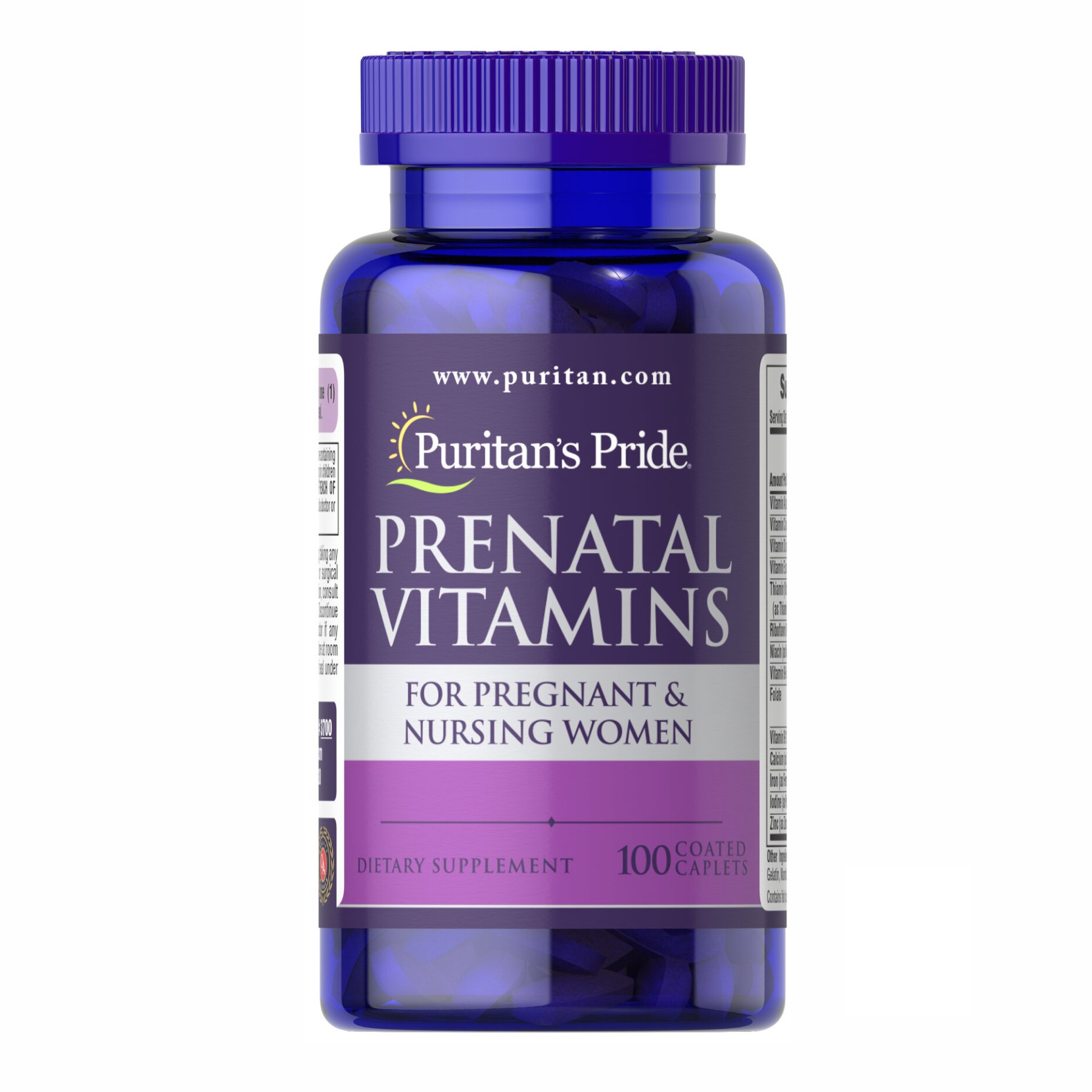 Капсули Prenatal Vitamins - 100 Caplets 100-64-9140060-20