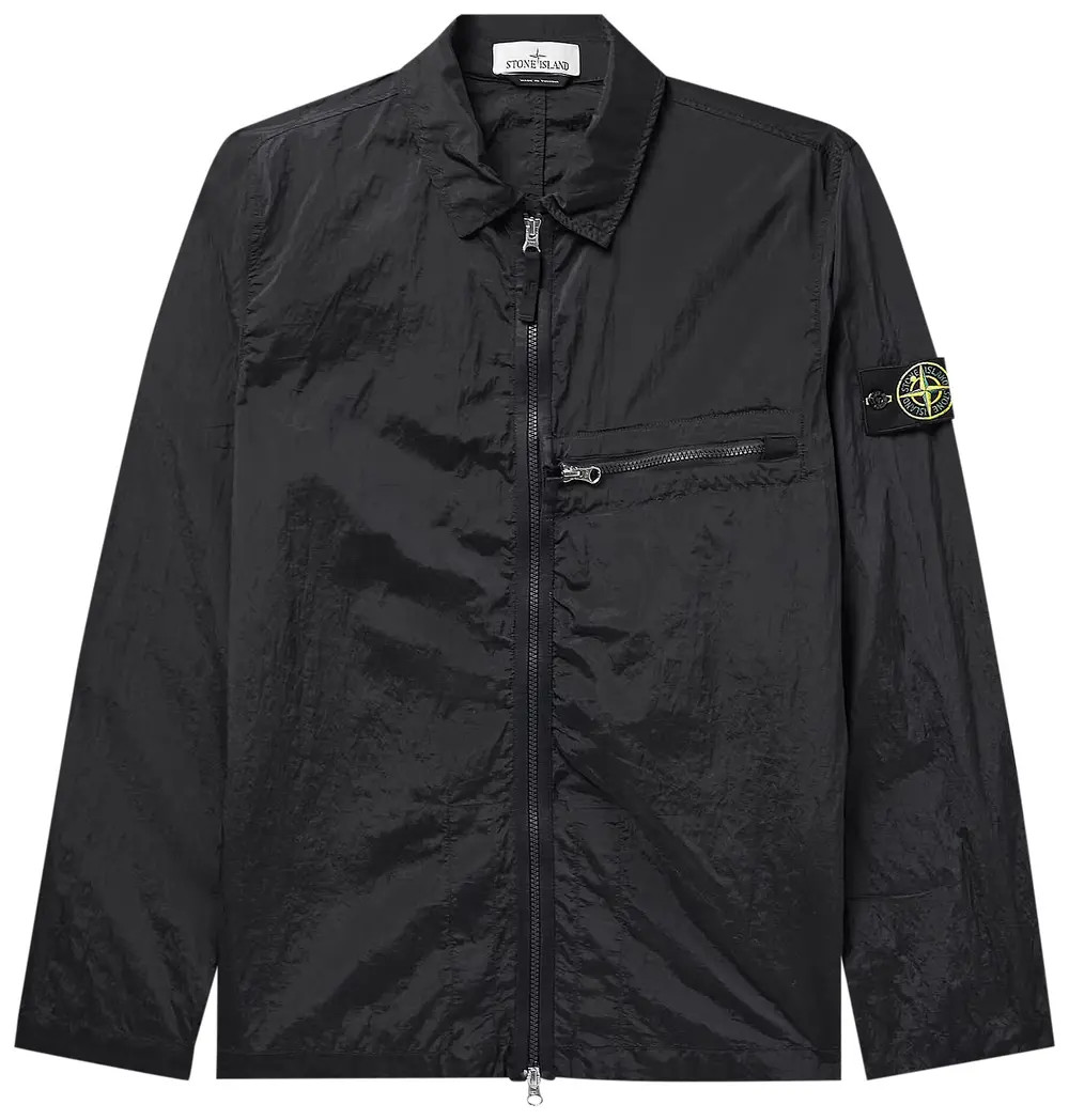 Куртка Stone Island Logo Patch Overshirt 'Charcoa 781510919 V0065