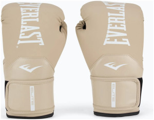 Рукавиці боксерські EVERLAST ELITE 2 BOXING GLOVES бежевий Уні 16 унцій P00003318