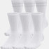 Шкарпетки Under Armour Essential 6pk Crew білий LG (1387058-100) 1387058-100