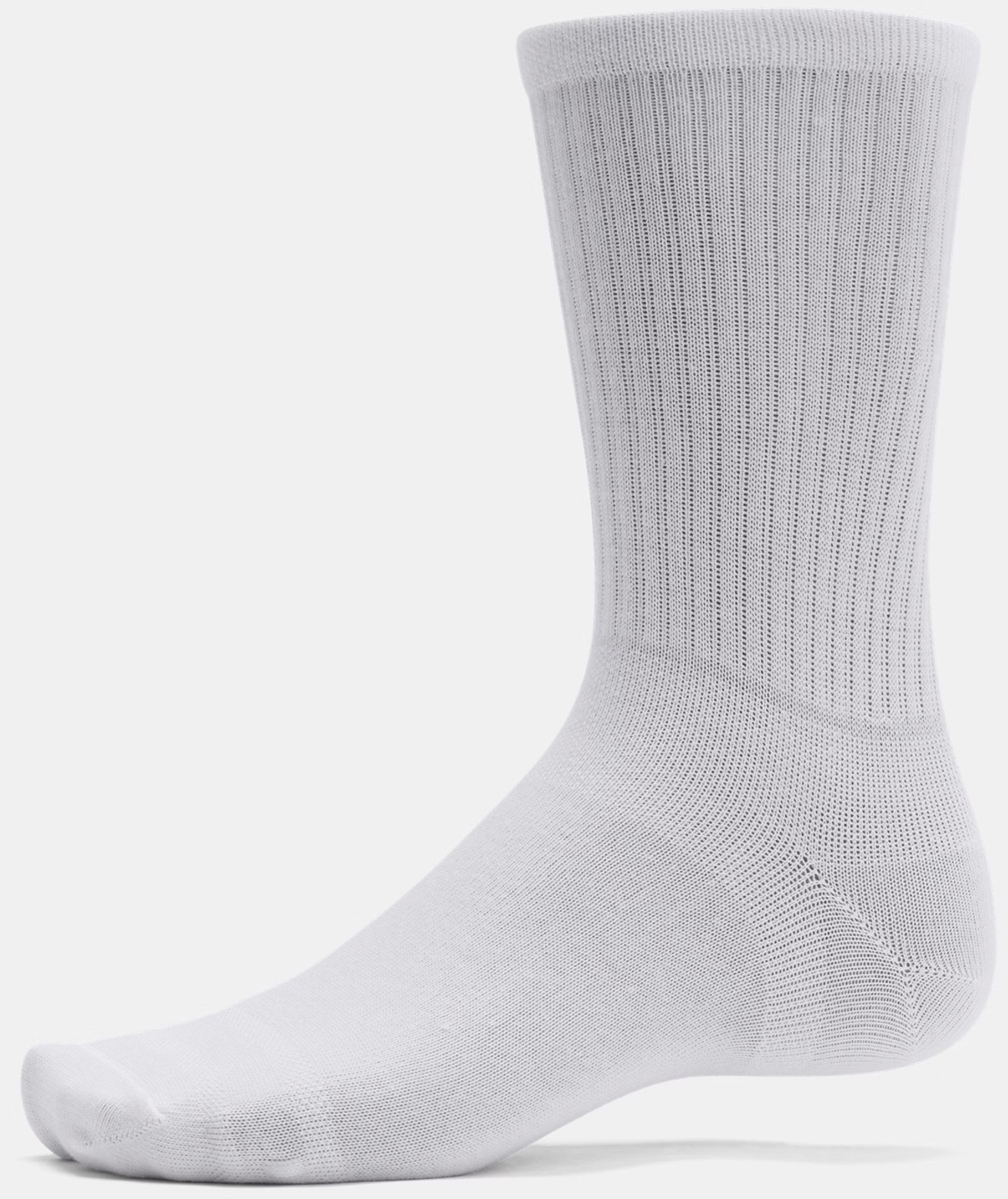 Шкарпетки Under Armour Essential 6pk Crew білий LG (1387058-100) 1387058-100