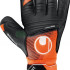 Рукавиці воротарські Uhlsport SOFT RESIST+ чорно-жовтогарячі 1011318 01 1011318-01