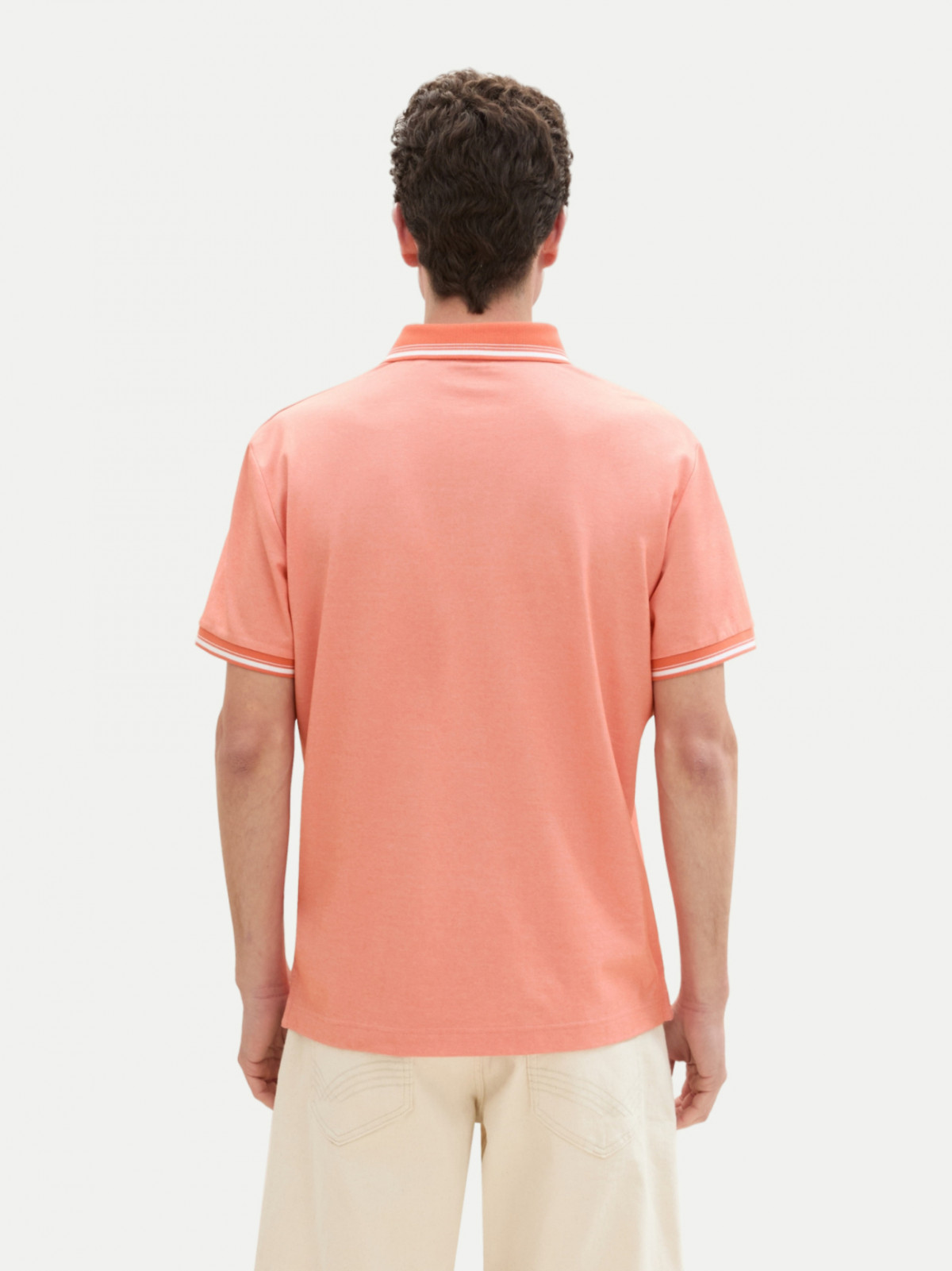 Поло Polo Shirt 1041795ХХ12642 Tom Tailor L Кораловий 1041795ХХ12642