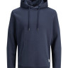 Худі JJEBASIC SWEAT HOOD NOOS 12182537-Navy Blazer-Fit:REG Jack&Jones S Темно-синій 12182537-NAVY BLAZER-FIT: