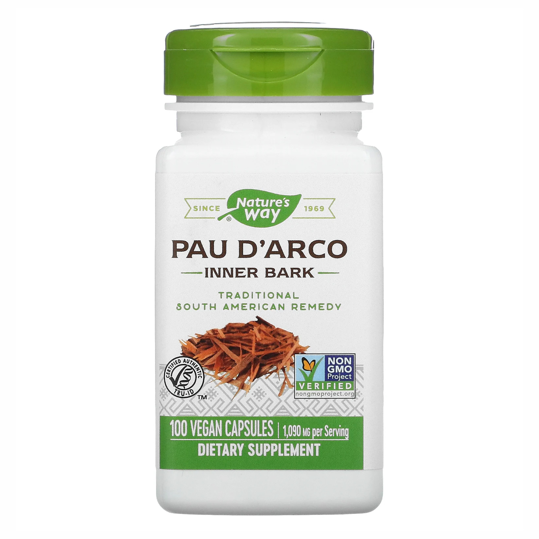 Капсули Pau D'Arco Inner Bark - 100 vcaps 2022-10-0607