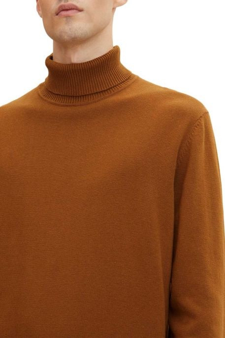 Кофта FINE KNITTED TURTLE NECK 1032304-21652 Tom Tailor L Коричневий 1032304-21652