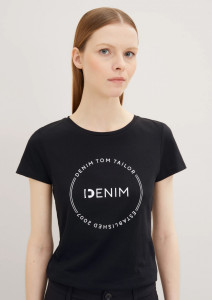 Футболка 1035361-14482 Tom Tailor M Чорний 1035361-14482