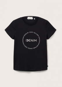 Футболка 1035361-14482 Tom Tailor M Чорний 1035361-14482