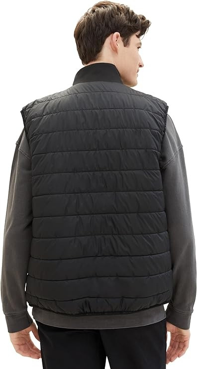 Безрукавка Denim Herren Weste 1038924-29999 Tom Tailor L Чорний 1038924-29999