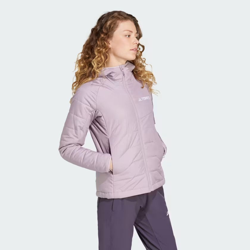 Куртка W MT INS HO JKT IM8198 Adidas L Бузковий IM8198