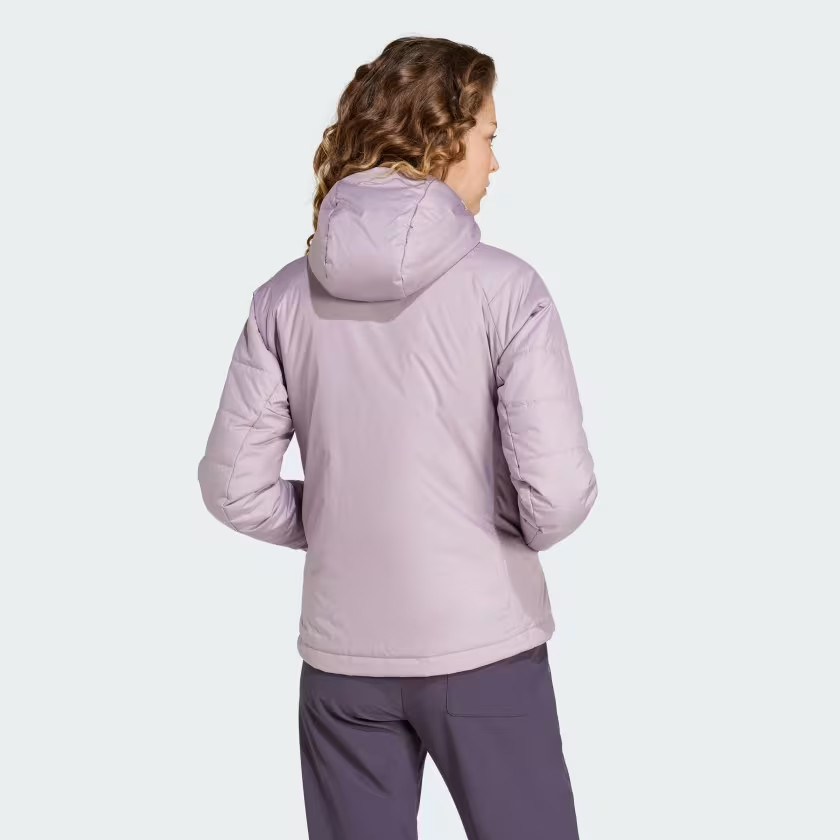 Куртка W MT INS HO JKT IM8198 Adidas L Бузковий IM8198