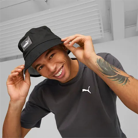 Панама Unisex PUMA Core Bucket 02436301 Puma L/XL Чорний 02436301