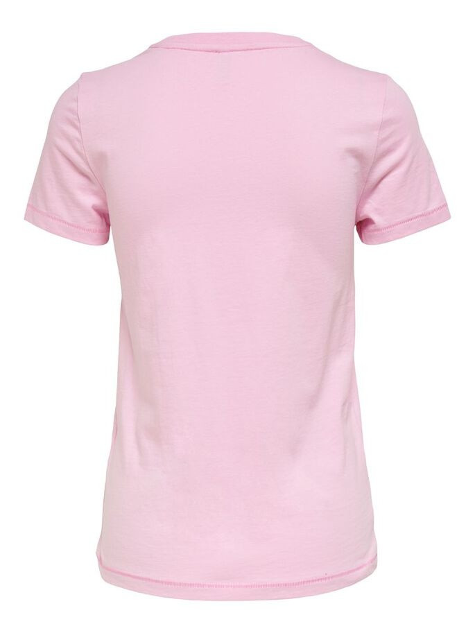 Футболка ONLKITA LIFE REG S/S SEQ TOP BOX JRS 15229226 Lilac Sachet ICECREAM ONLY L Розовий 15229226LilacSachetICECRE