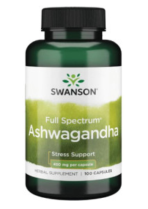 Капсули Ashwagandha 450mg - 100caps 100-93-4411784-20